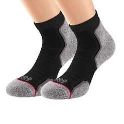 1000 Mile Run Söckchen Single Layer Men's Laufen Socken (Twin Pack)