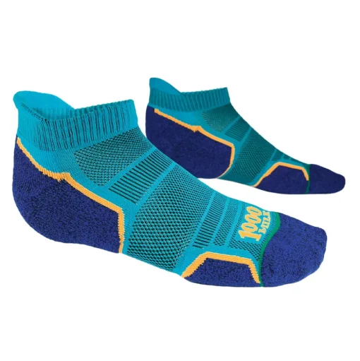 1000 Mile Run Single Layer Socklet Socken (Twin Pack) - SS25