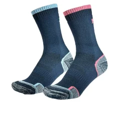 1000 Mile Walk Repreve Single Layer Calf Length Damen Socken (Twin Pack) - SS25