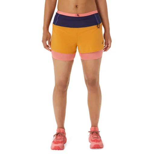 Asics Fujitrail 2-in-1 Damen Laufshorts
