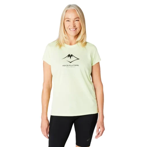 Asics Fujitrail Logo Damen T-Shirt - AW24