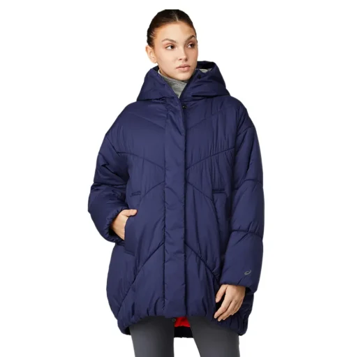 Asics Tech Insulation Damen Hooded Jacke
