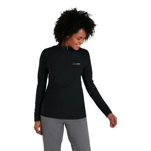 Berghaus 24/7 Tech Damen Longsleeve Reißverschluss Top - SS25