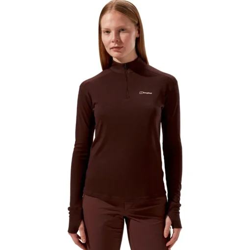 Berghaus Ivyhill Damen Halb-Reißverschluss Top - AW24