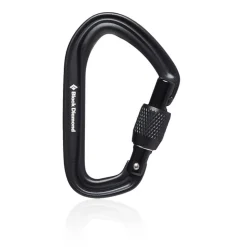 Black Diamond Schwarz Diamond Hotforge Screwgate Carabiner - AW24