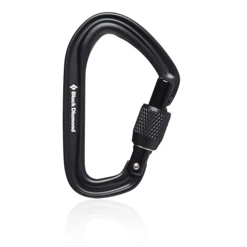 Black Diamond Schwarz Diamond Hotforge Screwgate Carabiner - AW24