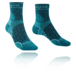 Bridgedale TRAIL RUN Lightweight T2 Merino Sport 3/4 Crew Damen Socken - SS24