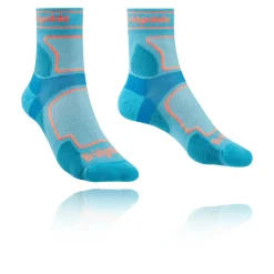 Bridgedale TRAIL RUN Ultralight T2 Coolmax Sport Damen 3/4 Crew Socken - SS24