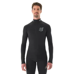 Compressport 3D Thermo Shirt mit halbem Reißverschluss - SS25