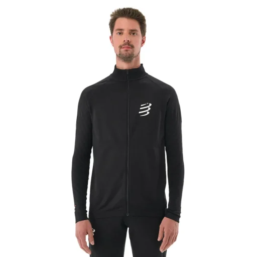 Compressport nahtlos Reißverschluss Sweatshirt - SS25