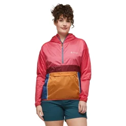 Cotopaxi Teca Halb-Reißverschluss Damen Windbreaker - AW24