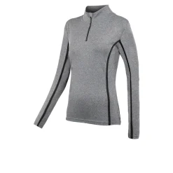 Higher State 1/4 Reißverschluss L/S Damen Laufhemd