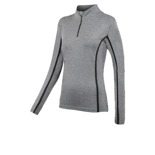 Higher State 1/4 Reißverschluss L/S Damen Laufhemd