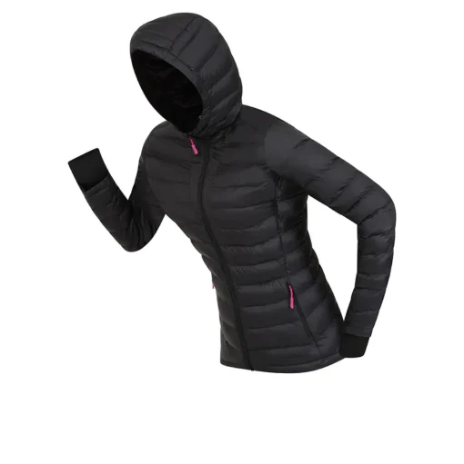 Higher State Damen Baffled Hooded Jacke