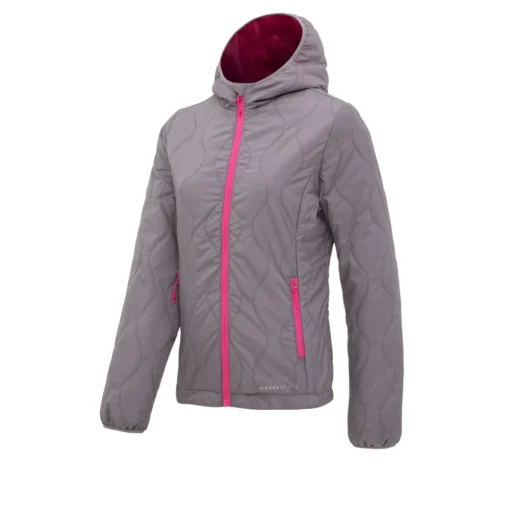 Higher State Damen Padded Kapuzenjacke