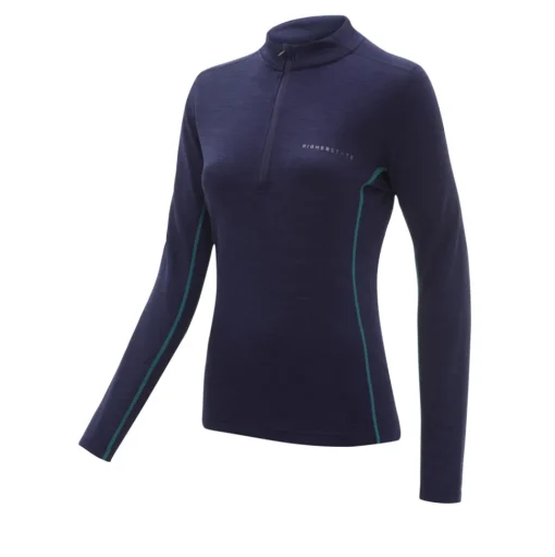 Higher State L/S 1/4 Reißverschluss Neck Damen Top