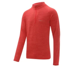 Higher State L/S Raglan 1/4 Reißverschluss Neck Top