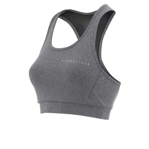 Higher State Marl Damen Low Impact Crop Top