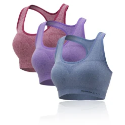 Higher State nahtlos Damen Low Impact Sport-BH (3 Pack)