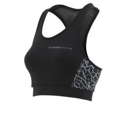 Higher State Panelled Longer Damen Low Impact Crop Top