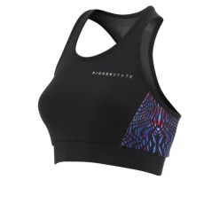 Higher State Panelled Longer Damen Low Impact Crop Top