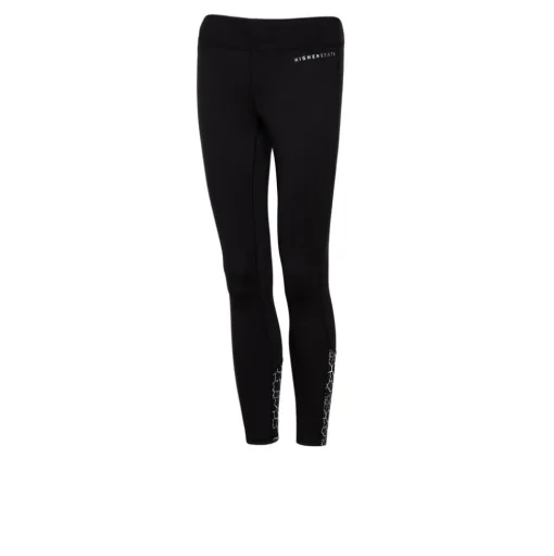 Higher State Panelled Pattern 7/8 Damen Lauftights