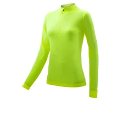 Higher State Seamfree Damen Longsleeve Shirt mit halbem Reißverschluss
