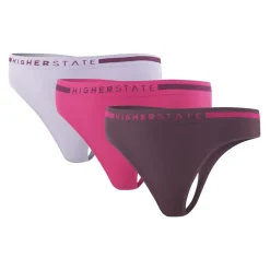 Higher State Seamfree Damen Tanga (3er Pack)
