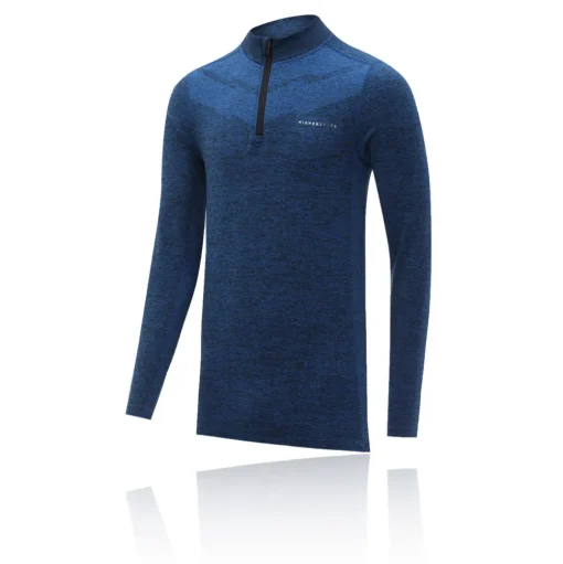 Higher State Seamfree Half Zip Lauf Top