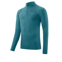 Higher State Seamfree Longsleeve Shirt mit halbem Reißverschluss