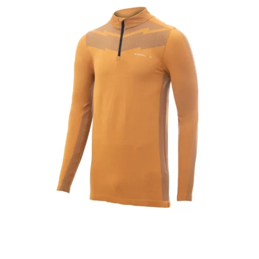 Higher State Seamfree Longsleeve Shirt mit halbem Reißverschluss