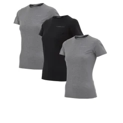 Higher State S/S Crew Damen Lauf-T-Shirt (3 Pack)