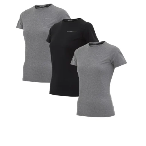 Higher State S/S Crew Damen Lauf-T-Shirt (3 Pack)
