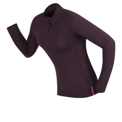 Higher State Thermal Damen Longsleeve Reißverschluss Top - SS25
