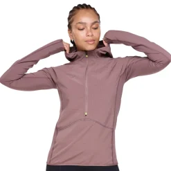 Hoka SkyGlow Damen Halb-Reißverschluss Jacke - AW24