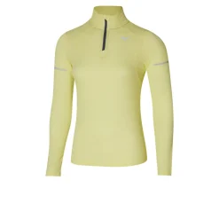 Mizuno DryAeroFlow LS Halb-Reißverschluss Damen Top