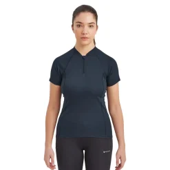 Montane Dart Nano Reißverschluss Damen T-Shirt - AW23