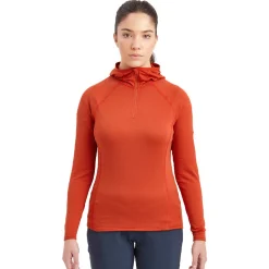 Montane Protium Lite Hooded Damen Pull-On Vlies