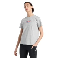 New Balance London Edition Union Jack Graphic Damen T-Shirt - SS25