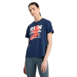 New Balance London Edition Run London Graphic Damen T-Shirt - SS25