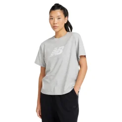 New Balance Sport Trikot Relaxed Logo Damen T-Shirt - SS25