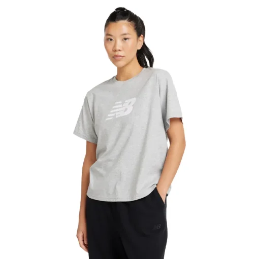 New Balance Sport Trikot Relaxed Logo Damen T-Shirt - SS25