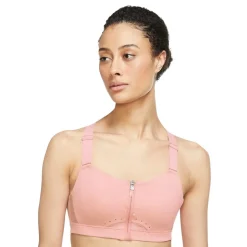 Nike Dri-FIT Alpha Zip-Front Damen Sport-BH
