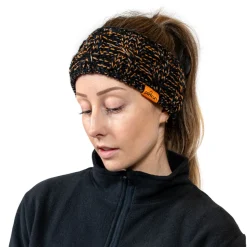 Parkrun Apricot Knitted Stirnband