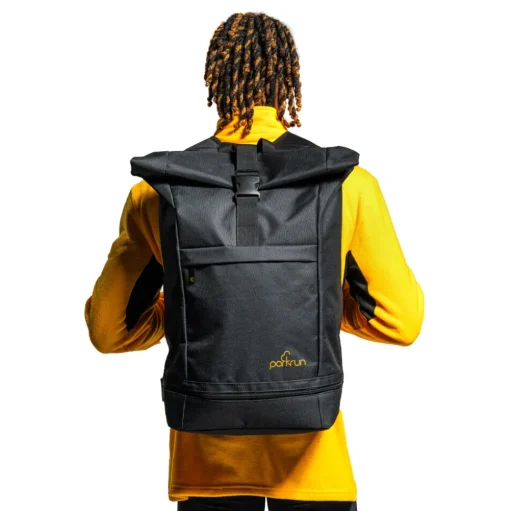 Parkrun Apricot Roll Top Rucksack