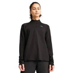 Puma Run Velocity CloudSpun Quarter Reißverschluss Damen Top - SS25