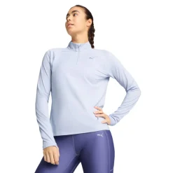 Puma Run Velocity CloudSpun Quarter Reißverschluss Damen Top - SS25