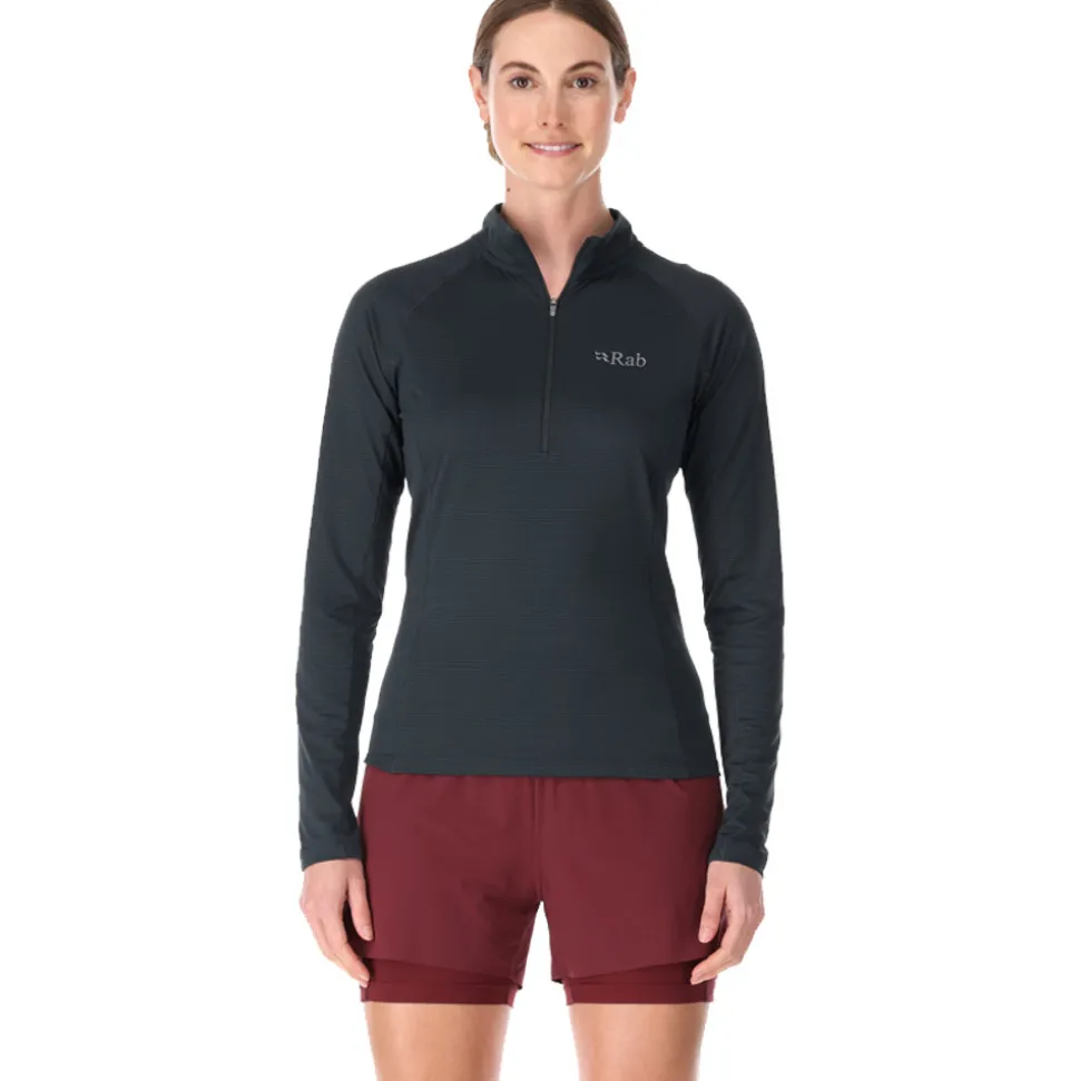 Rab Sonic Reißverschluss Damen Langarmshirt - SS22