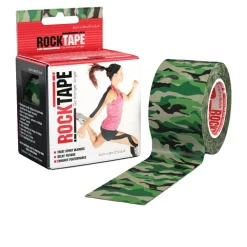 Rocktape Camo Grün Kinesiology Tape (5cm x 5m) - SS25