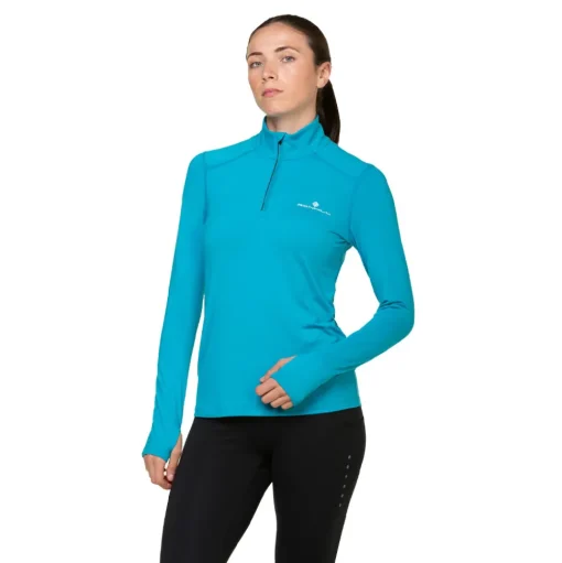 RonHill Core Thermal Damen 1/2 Reißverschluss Top - SS25